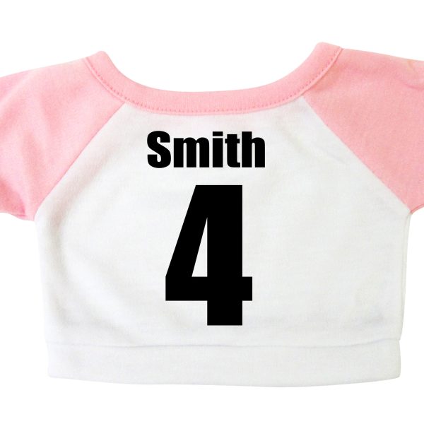 Personalized Lacrosse Teddy Bear - 13  Pearly White Vera Bear Online Sale - Image 2