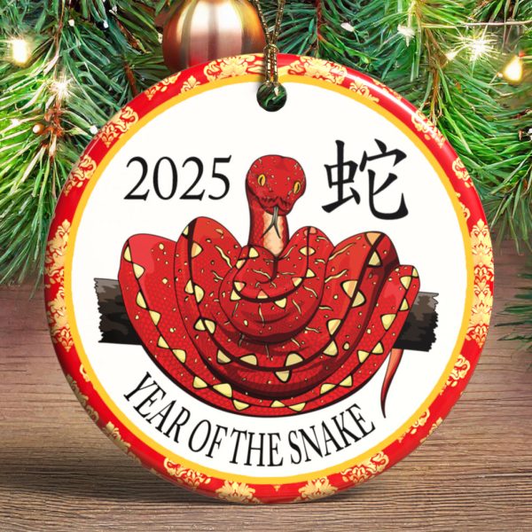 Chinese Zodiac Year of the Snake Ornament (2025) Discount - Image 2