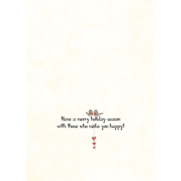 Snowman Couple Christmas Boxed Cards 52811 Cheap - Image 2