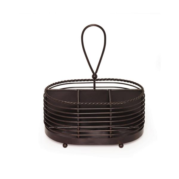 Rope Napkin and Flatware Storage Caddy 5153172 Online now - Image 2