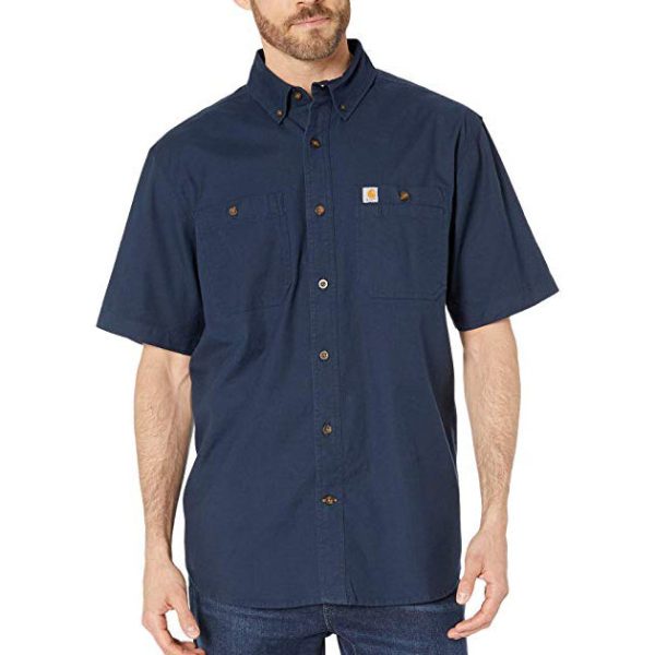 Men s Rugged Flex Rigby Short-Sleeved Work Shirt 103555 Discount - Image 3