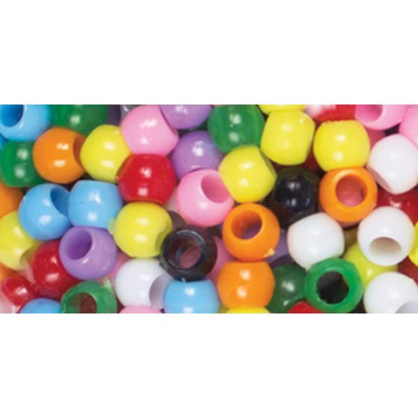 Assorted Color Pony Beads 650 count 34734130 Cheap - Image 2