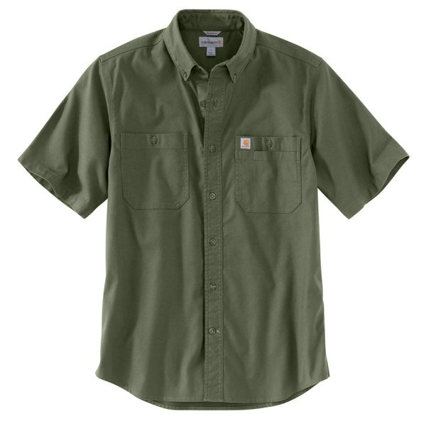 Men s Rugged Flex Rigby Short-Sleeved Work Shirt 103555 Discount - Image 4