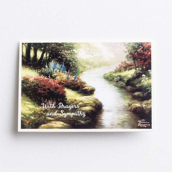 Thomas Kinkade Sympathy Boxed Cards 81843 Hot on Sale - Image 4