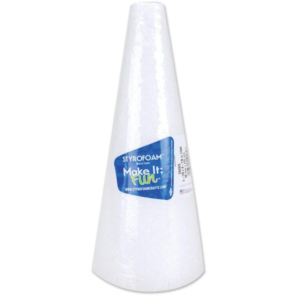 Styrofoam Cone for Crafts Fashion