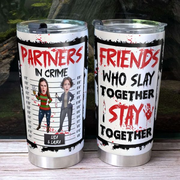 Custom Photo Gifts For Friends Halloween Tumbler 04HTTI230924HH on Sale - Image 3